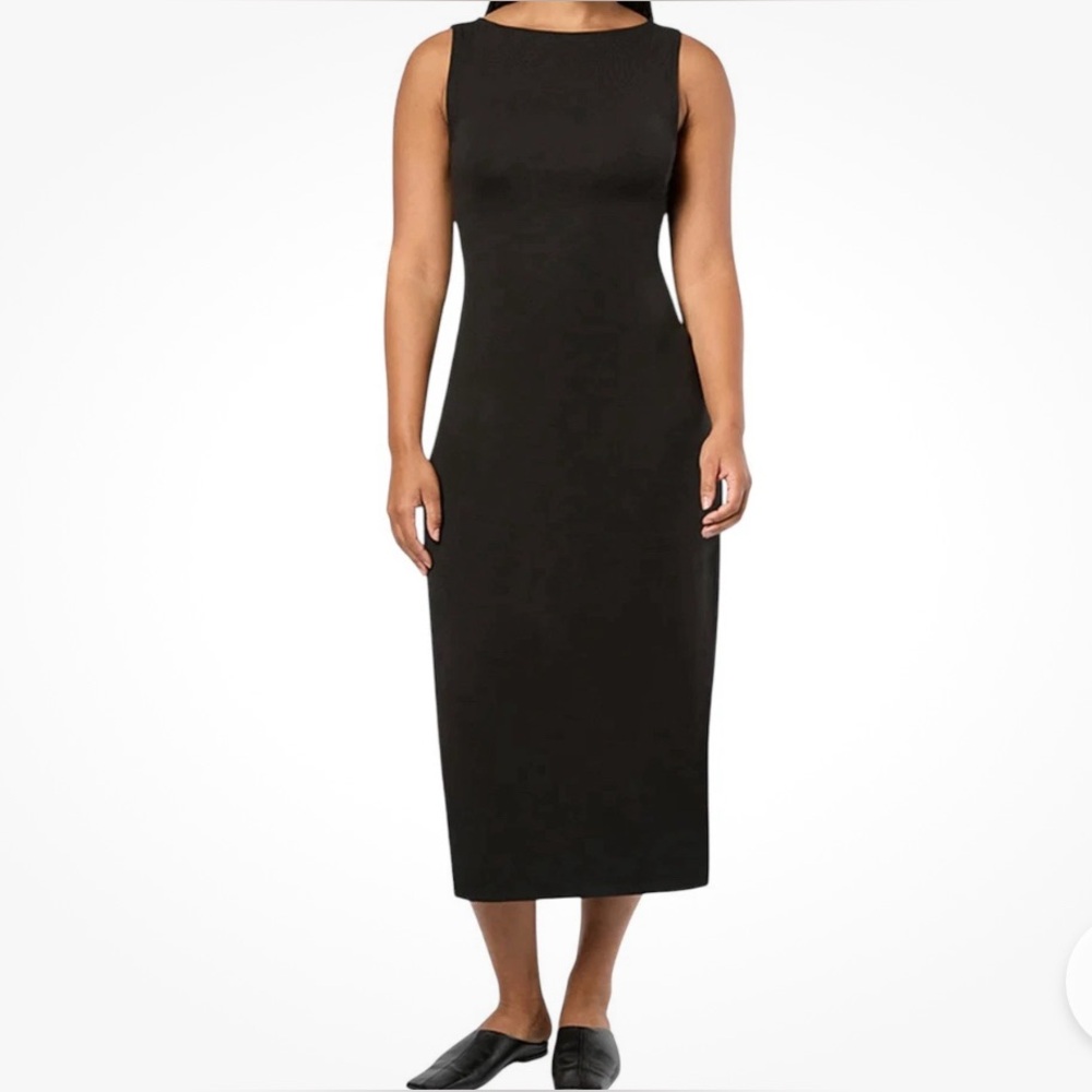 NWT We Wore What Boat Neck Midi Dress